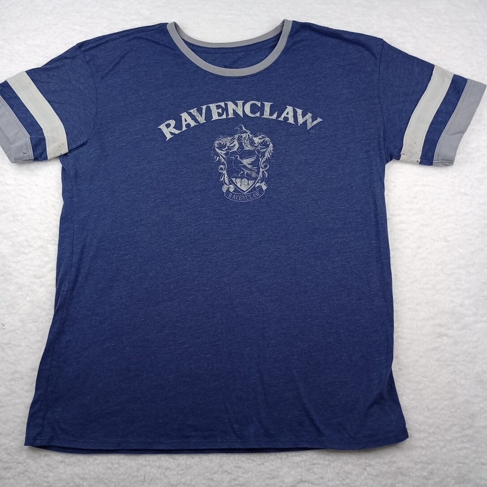 Harry Potter Juniors Ravenclaw 'Wise' Striped Sleeve Jersey LookXL